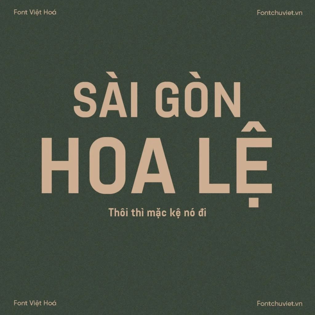 Font VL Abel Pro Bold– Font Việt hoá