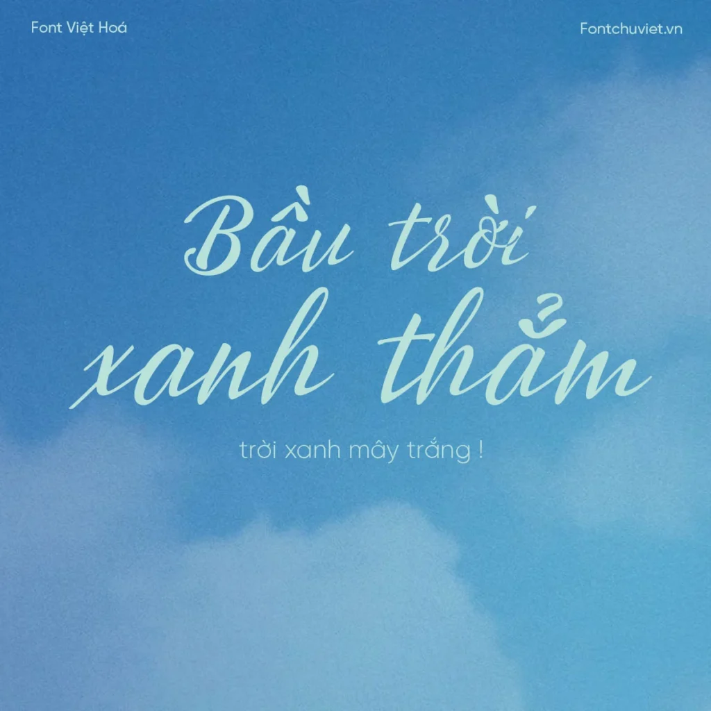 Font VL Amtenar – Font Việt hoá