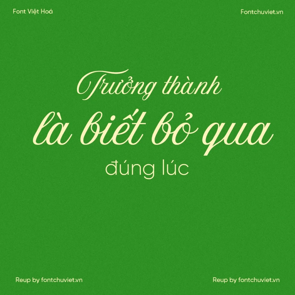 Font VL Aurora – Font Việt hoá