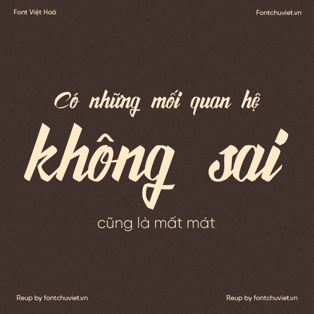 Font VL Awesome Display – Font Việt hoá