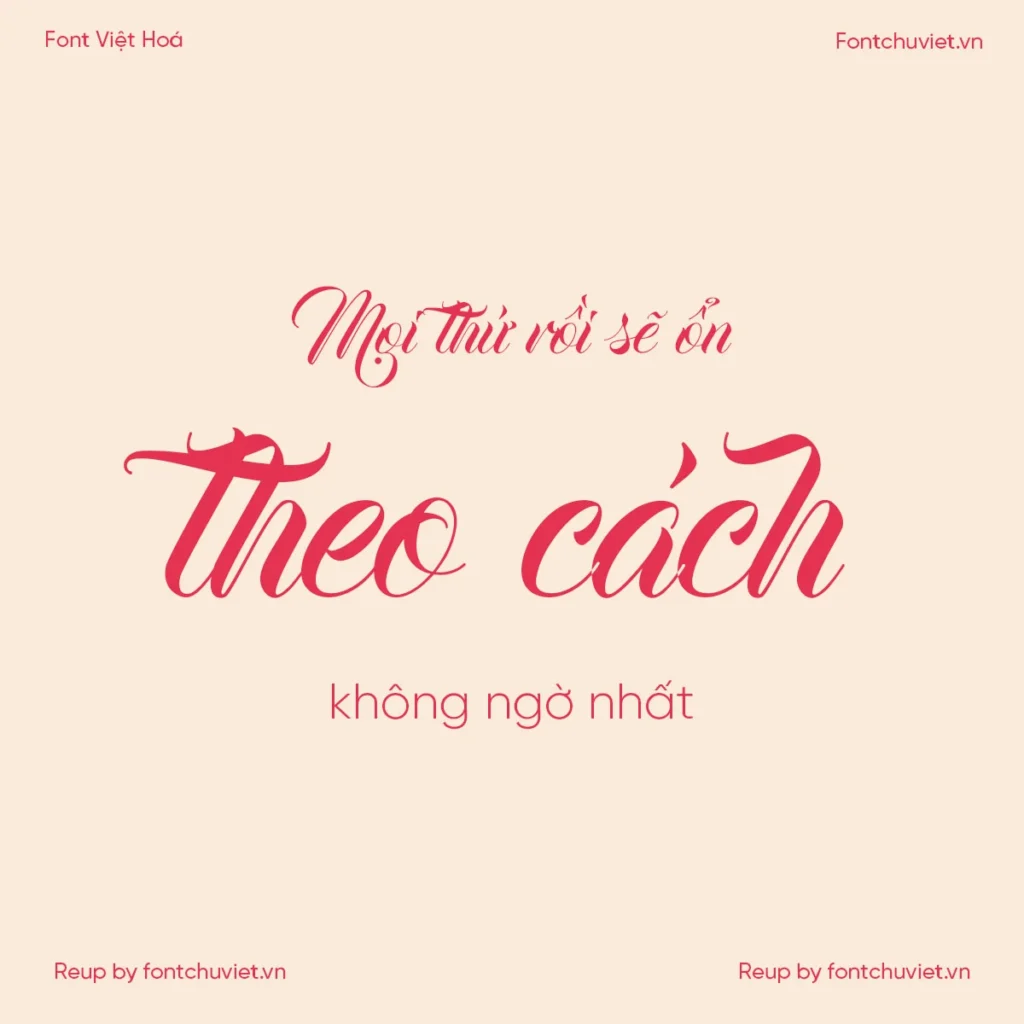 Font VL Bandung – Font Việt hoá