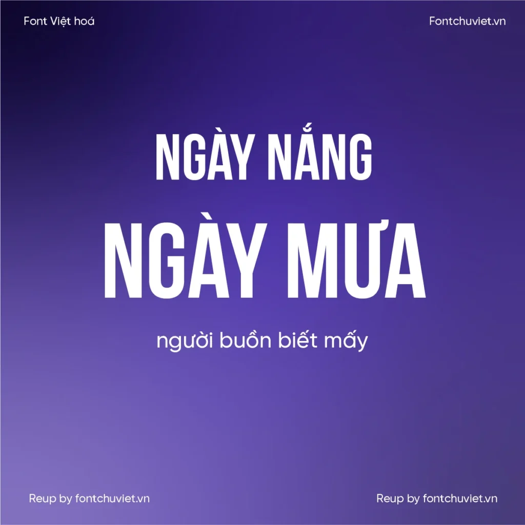 Font VL Bebas Neue ZSmall – Font Việt hoá