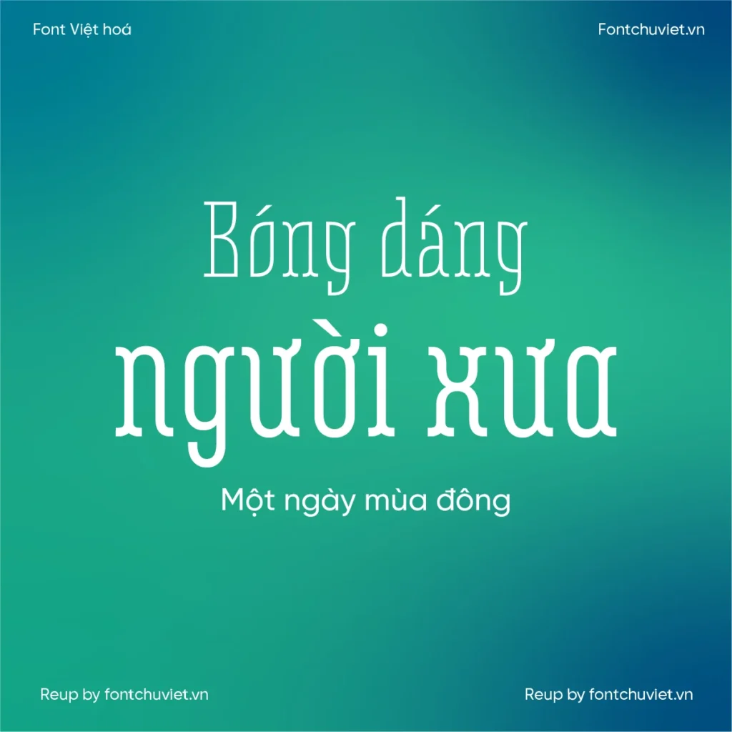 2 Font VL Belleville – Font Việt hoá