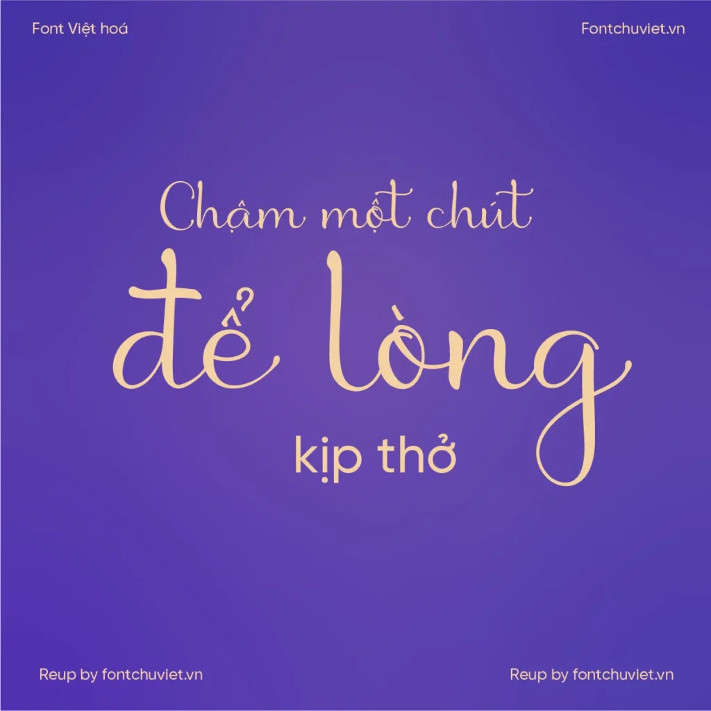 Font VL Birthday – Font Việt hoá