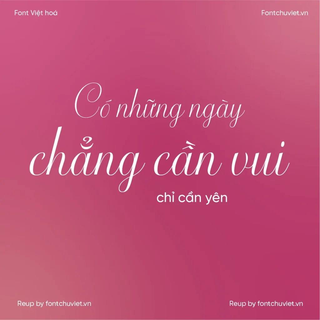 2 Font VL Biscotti – Font Việt hoá