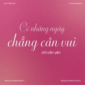 2 Font VL Biscotti – Font Việt hoá