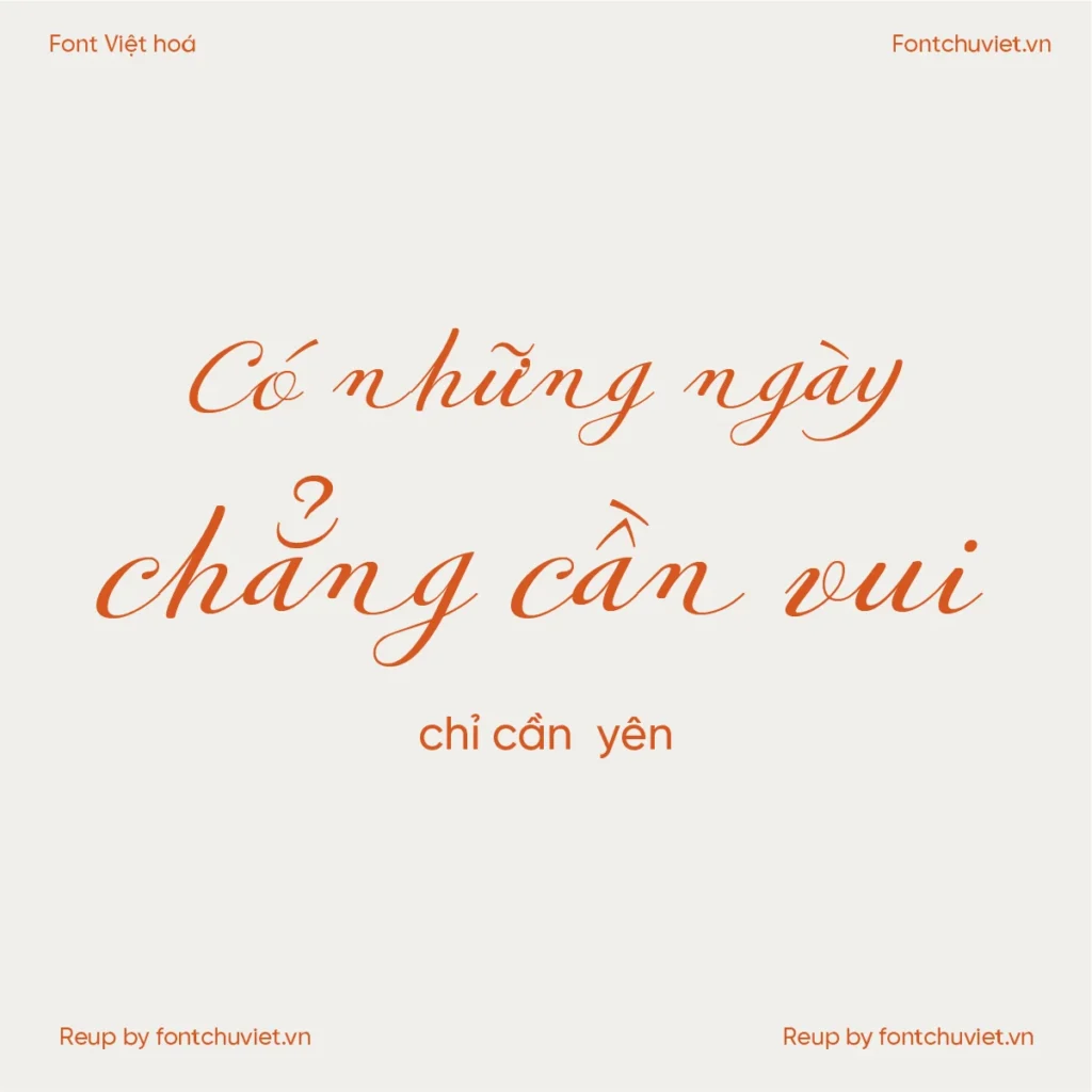 2 Font VL PretAPorterContrast – Font Việt hoá