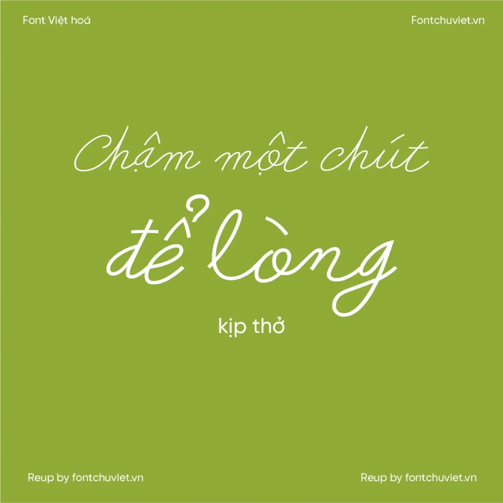 2 Font VL PretAPorterLinear – Font Việt hoá