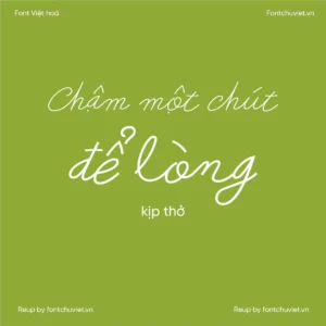 2 Font VL PretAPorterLinear – Font Việt hoá