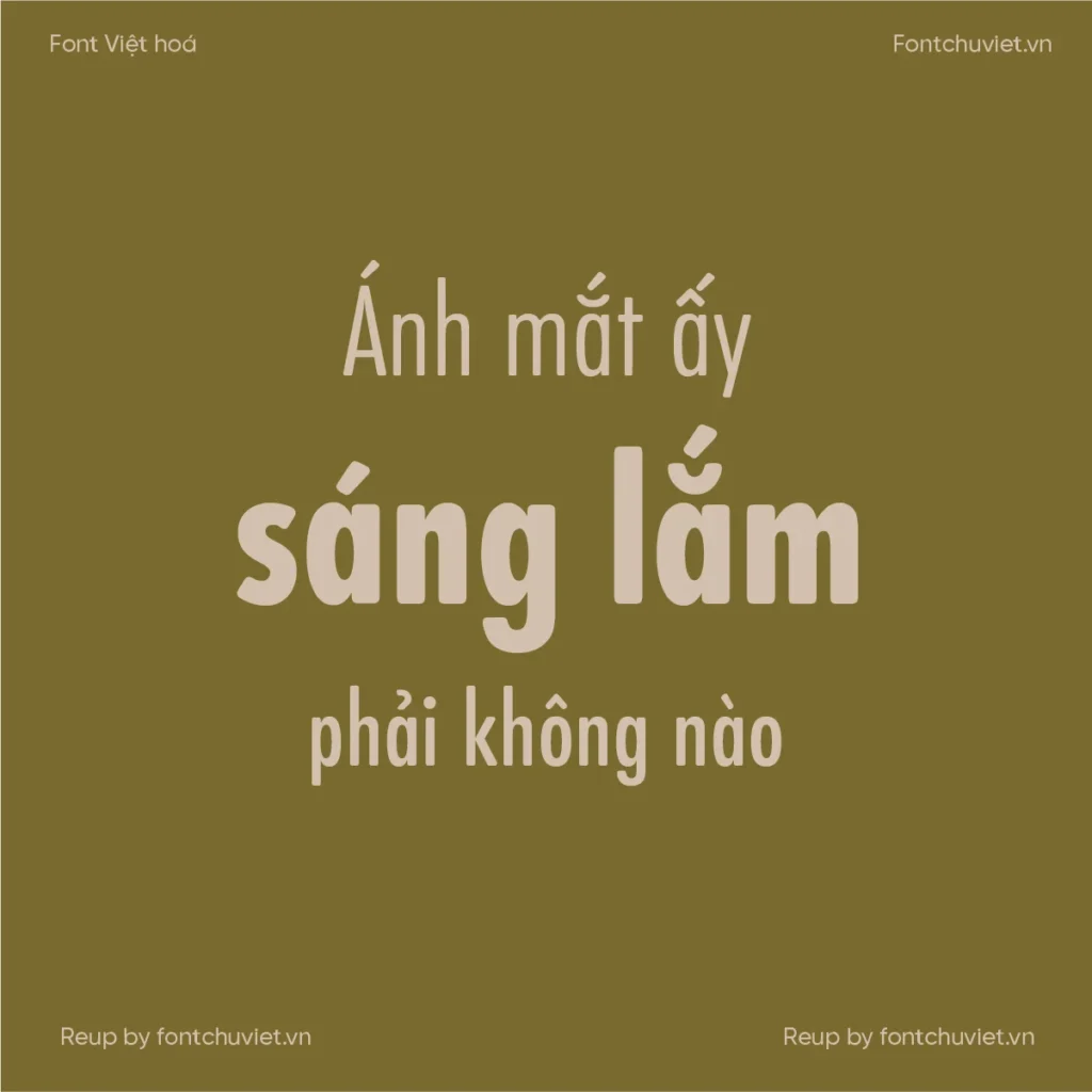 3 Font VL Futura Round Condensed – Font Việt hoá