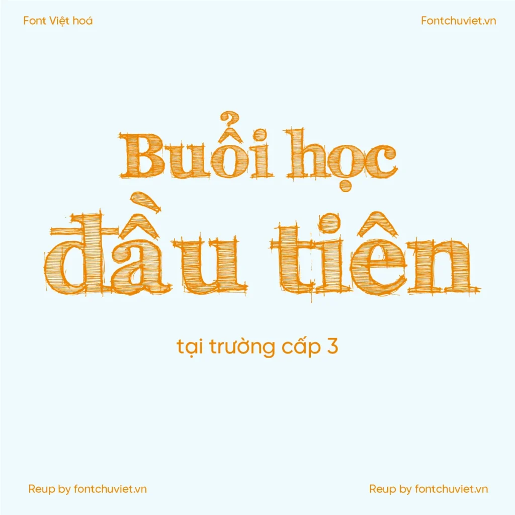Font VL FFF Tusj Regular – Font Việt hoá