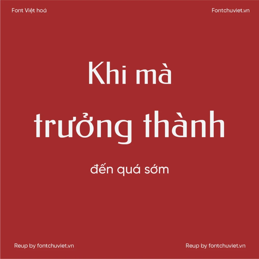 Font VL Federo Regular – Font Việt hoá