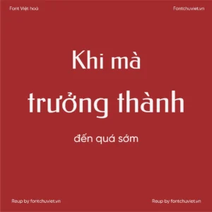 Font VL Federo Regular – Font Việt hoá