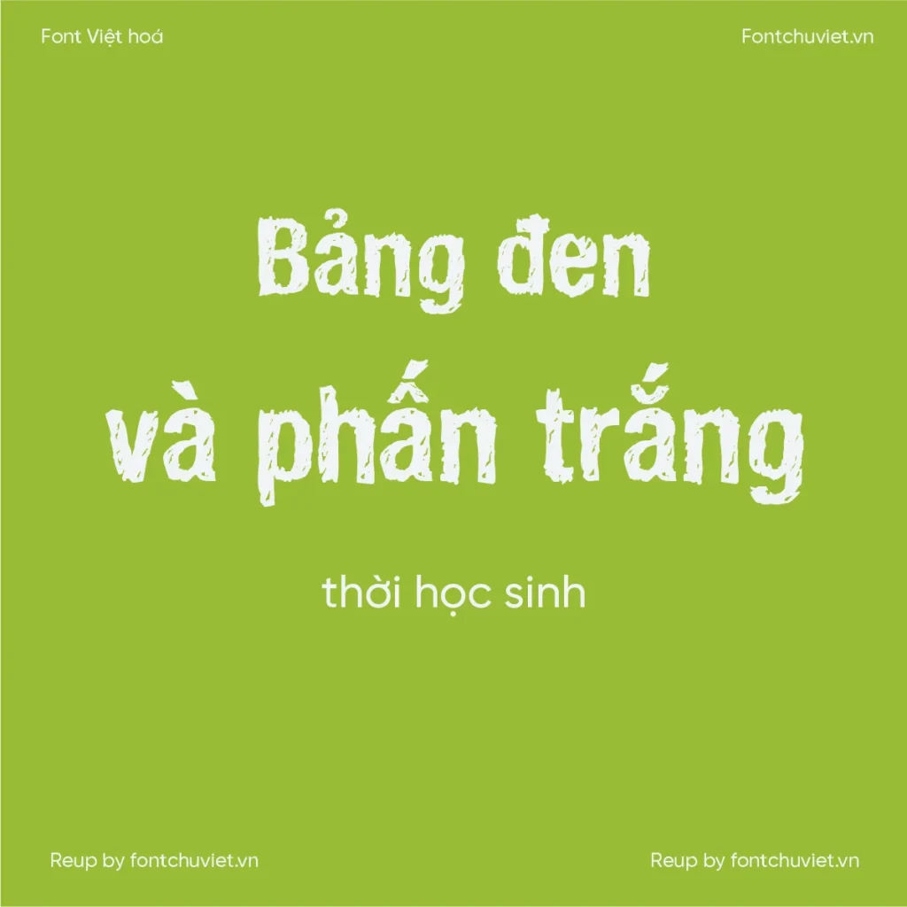 Font VL HandVetica Bold – Font Việt hoá