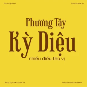 Font VL Ultramarina Regular – Font Việt hoá