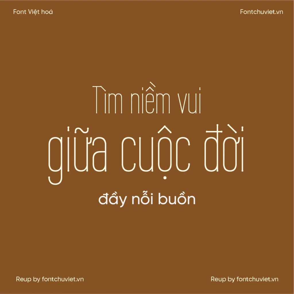Font VL Wire One Regular – Font Việt hoá